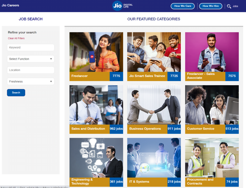 Jio Work-From-Home Jobs