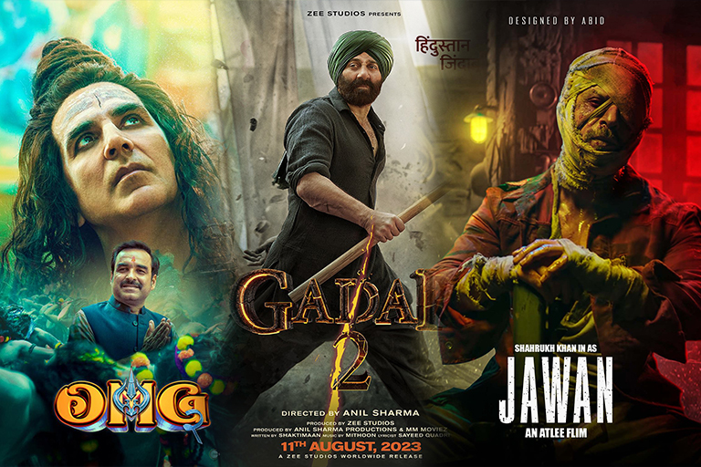 Blockbuster films Gadar 2 Jawan will be released on OTT October month